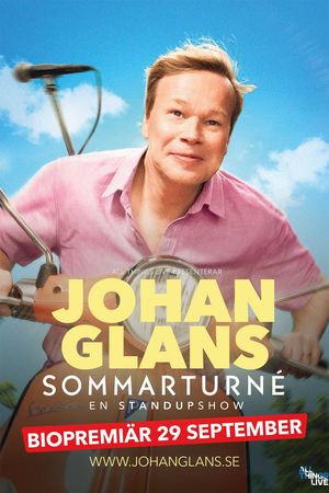 Johan Glans sommarturné - En standupshow's poster