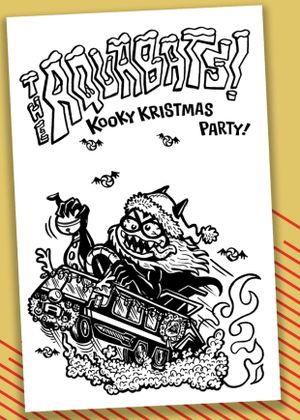 The Aquabats Kooky Kristmas Party's poster