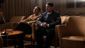 Goebbels and the Führer's poster