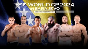K-1 WORLD GP 2024 in Sarajevo's poster