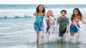The Curious Case of Dolphin Bay's poster