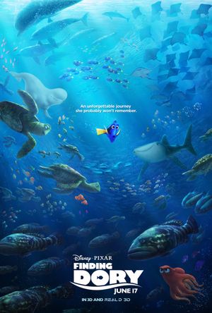 Finding Dory's poster