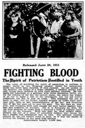 Fighting Blood's poster