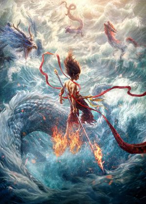 Ne Zha 2's poster