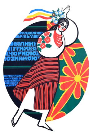 Bilyy ptakh z chornoyu oznakoyu's poster