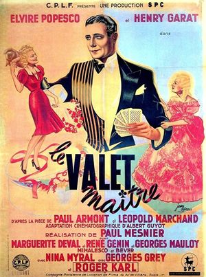 Le valet maître's poster