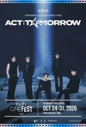 Tomorrow X Together World Tour 'Act: Tomorrow''s poster