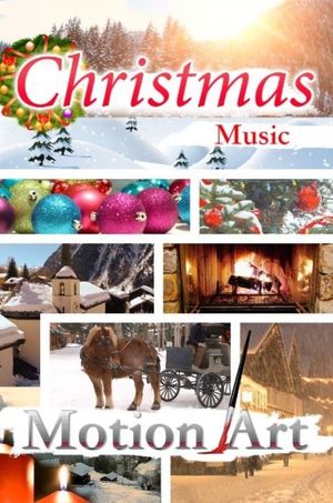 Christmas Music Motion Art's poster