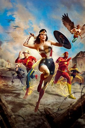 Justice Society: World War II's poster