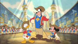 Mickey, Donald, Goofy: The Three Musketeers's poster