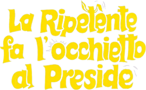 La ripetente fa l'occhietto al preside's poster