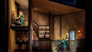 The Metropolitan Opera: Rigoletto's poster