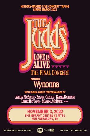 The Judds: Love Is Alive - The Final Concert's poster image