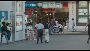 The Shinjuku Love Story's poster