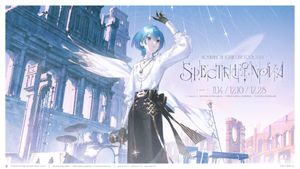 Hoshimachi Suisei Live Tour "Spectra of Nova"'s poster