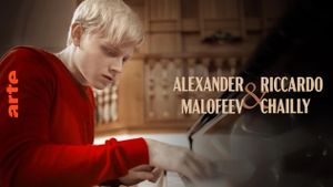 Riccardo Chailly & Alexander Malofeev Lucerne Festival 2024's poster