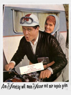 Am Sonntag will mein Süsser mit mir segeln gehn's poster