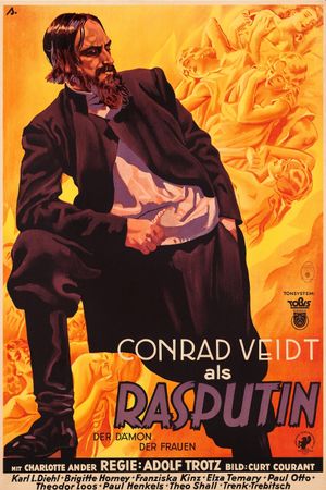 Rasputin, Demon with Women's poster