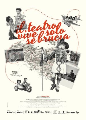 Il teatro vive solo se brucia's poster