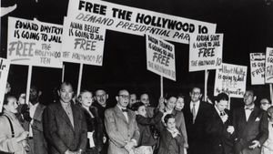 Red Hollywood's poster