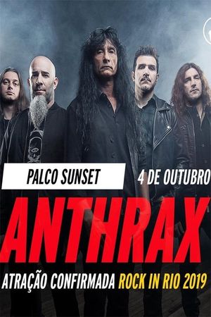 Anthrax - Rock in Rio 2019's poster