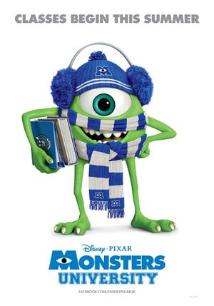 Monsters University's poster
