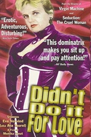 Didn't Do It for Love's poster