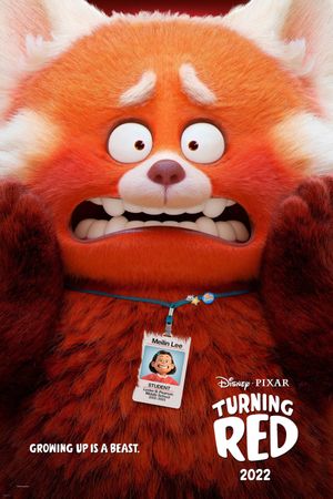 Turning Red's poster