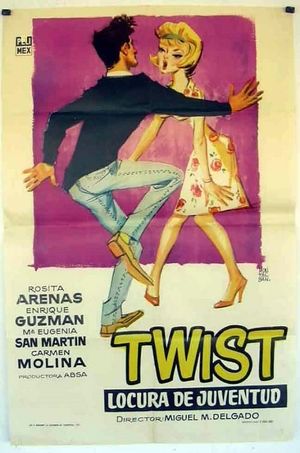 Twist locura de la juventud's poster