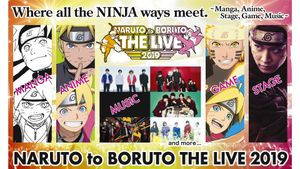 Naruto to Boruto: The Live 2019's poster