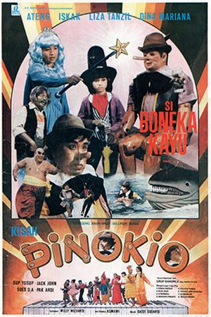 Si Boneka Kayu, Pinokio's poster