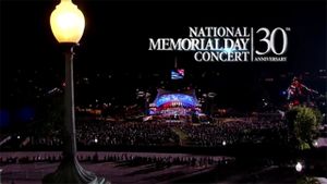 National Memorial Day Concert's poster