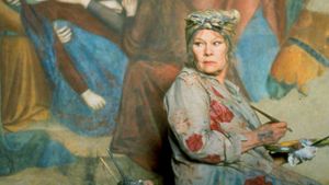 Tea with Mussolini's poster