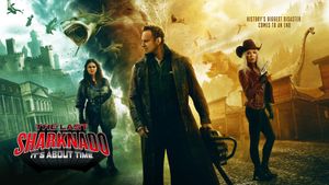 The Last Sharknado: It's About Time's poster