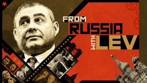 From Russia with Lev's poster