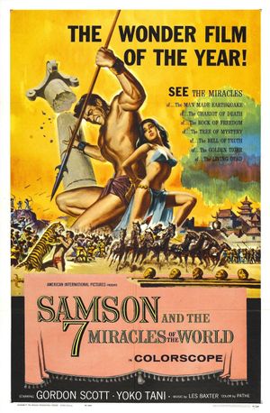 Samson and the 7 Miracles of the World's poster
