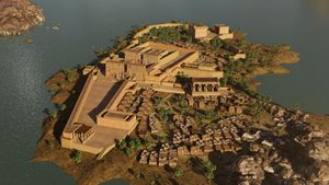Egypt's Island of Secrets's poster