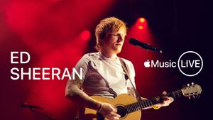 Apple Music Live: Ed Sheeran's poster