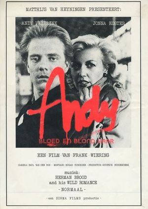 Andy, bloed en blond haar's poster