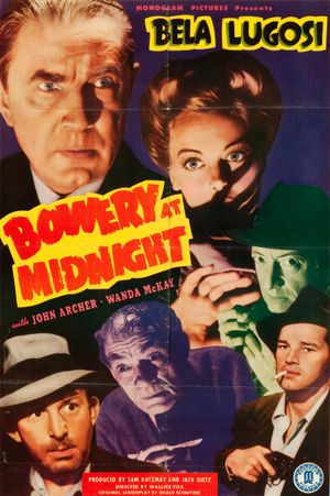 Bowery at Midnight's poster