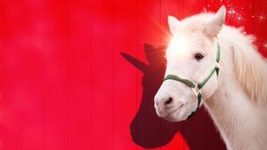 A Unicorn for Christmas's poster
