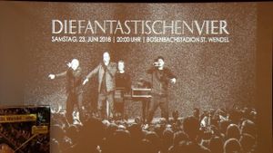 Die Fantastischen Vier - Captain Fantastic Tour - Live in St. Wendel's poster