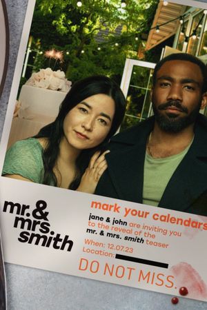 Mr. & Mrs. Smith's poster