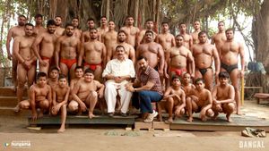 Dangal's poster