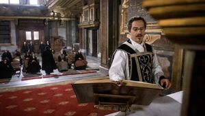 In the Name of the Pope King's poster