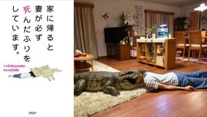 When I Get Home, My Wife Always Pretends to Be Dead.'s poster