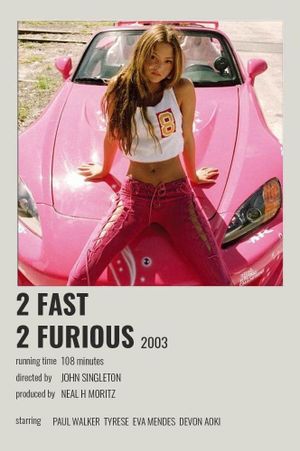 2 Fast 2 Furious's poster