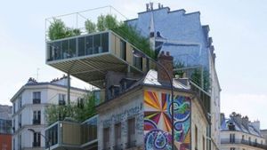 Les maisons insolites de Paris's poster