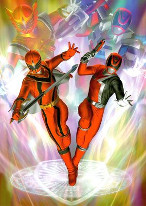 Mahou Sentai Magiranger vs. Dekaranger's poster