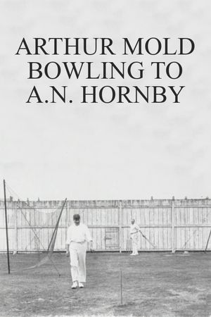 Arthur Mold Bowling to A.N. Hornby's poster